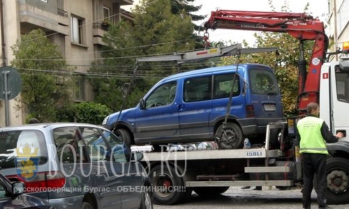 Призраки на парковках авто в Софии Болгарии