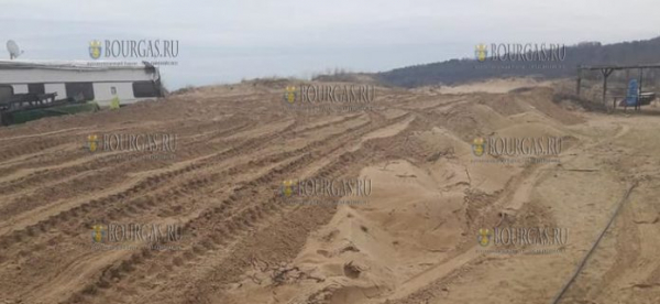 В района кемпинга Смокиня в болгарском Причерноморье уничтожены дюны