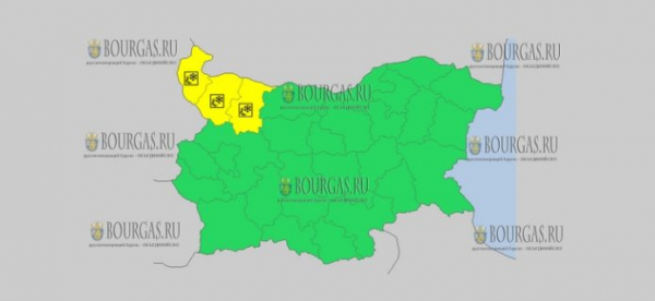 15 декабря в Болгарии — скользкий Желтый код опасности