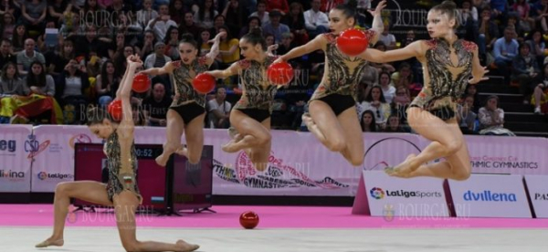 Квинтет болгарских гимнасток выиграл серебро на Европейских играх в Минске
