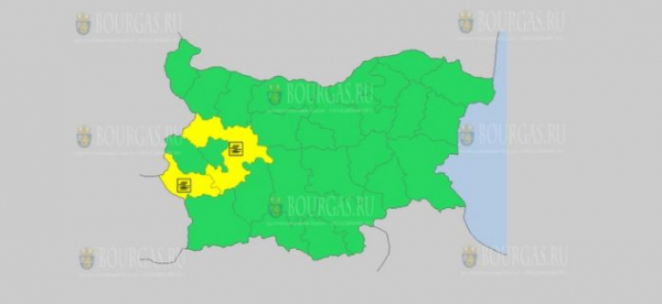 На 19 января в Болгарии — туманный Желтый код опасности