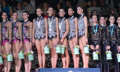 Сборная Болгарии по художественной гимнастике выиграла золото