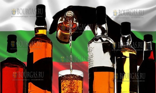 Экспорт крепких алкогольных напитков из Болгарии сокращается