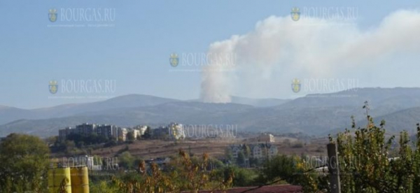 Огонь в горах Рила в Болгарии локализован