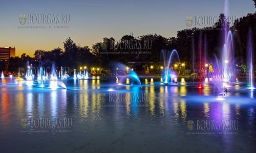 График работы Поющих фонтанов Пловдива сместился
