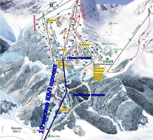 На горнолыжной трассе в Банско погиб турист