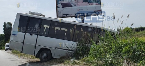В Болгарии перевернулся рейсовый автобус