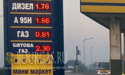 В Болгарии снова в сезон растут цены на бензин
