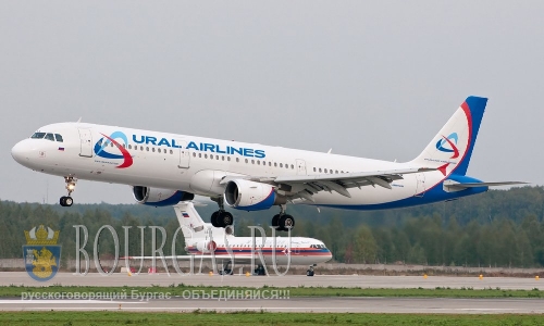 «Уральские авиалинии» планируют летать по маршруту Пермь — Бургас