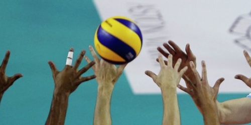 Сборная Болгарии по волейболу в полуфинале олимпийского отборочного турнира