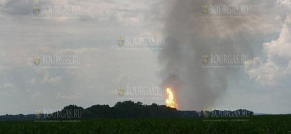 В Болгарии на одном из газопроводов произошел взрыв