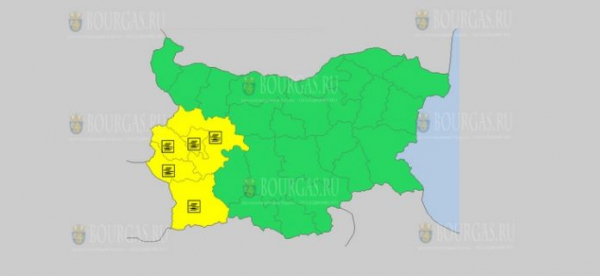 На 9-е декабря в Болгарии — туманный Желтый код опасности