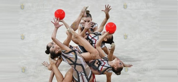 Сборная Болгарии стала лучшей в многоборье на КМ по художественной гимнастике