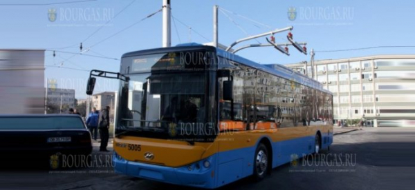 В Софии на маршрут №123 вышли 3 новеньких электробуса