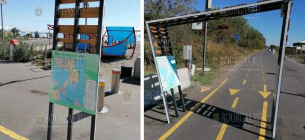 В ЖК Сарафово установили арку для велосипедистов