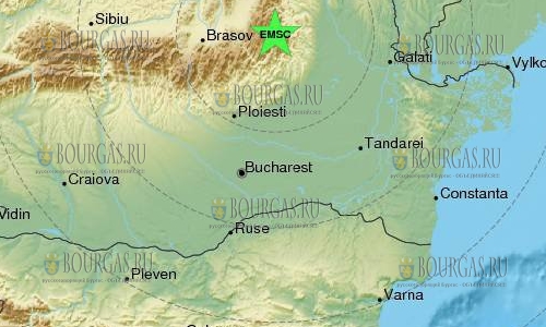 Сильное землетрясение в Румынии ощущалось и в Болгарии