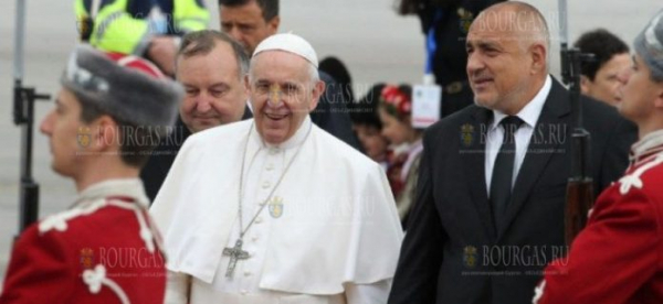Папа Франциск на встрече с Бойко Борисовым