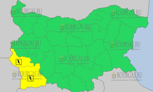23 мая в Болгарии — грозовой и дождливый Желтый код опасности