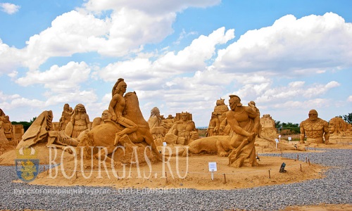 Фестиваль песчаный скульптур в этом году состоится в Бургасе уже в 8-й раз