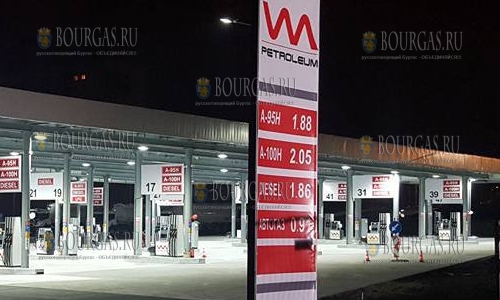 Цены на бензин и дизельное топливо в Болгарии пошли вниз