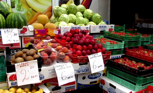 В Северных регионах Болгарии в текущем году неурожай фруктов и овощей