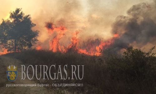 Болгария на юго-востоке в огне
