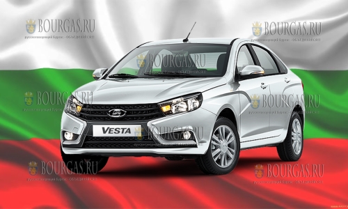 Lada Vesta теперь продается в Болгарии