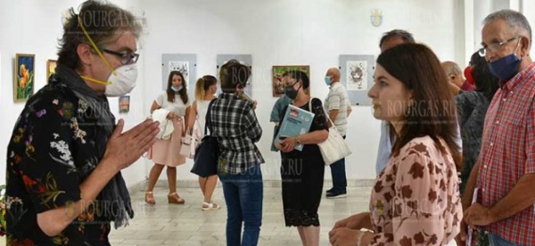 В Болгарии прошла выставка художницы из Украины
