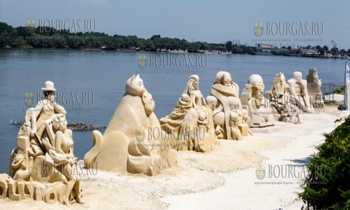 Международный фестиваль песчаных фигур в Русе