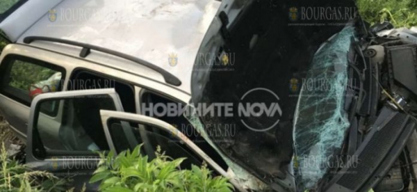 Тяжелая авария на дороге София-Бургас