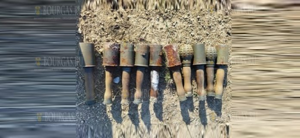 В Болгарии обнаружили 10 старых боевых гранат