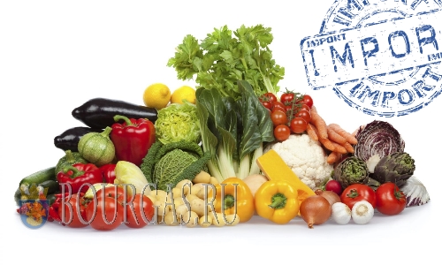 Объем импорта овощей и фруктов в Болгарии растет
