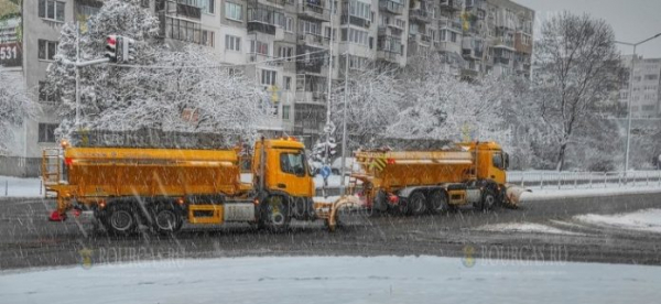 Сегодня в Западной Болгарии выпал первый снег