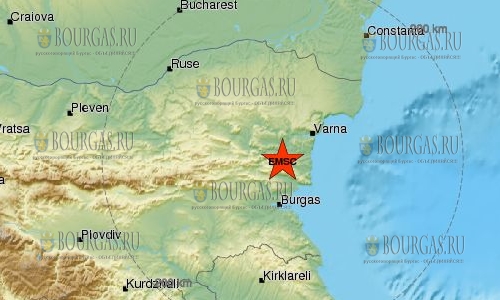 11 мая 2018 года в Болгарии произошло землетрясение 3,2 балла по шкале Рихтера
