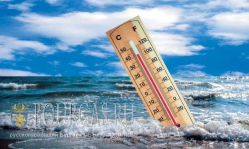 Температура воды на курортах Болгарии в шаге от максимума