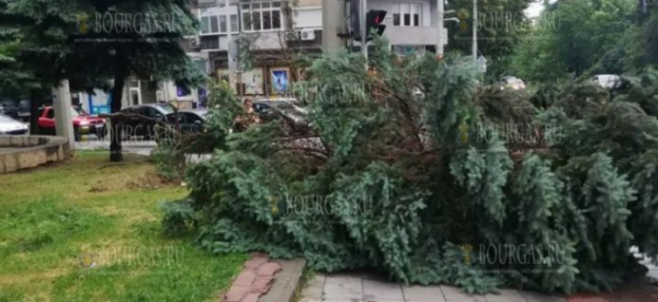 Болгарский город Русе оказался заблокирован после шторма