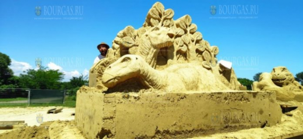 Фестиваль песчаных скульптур в Бургасе стартует в июле