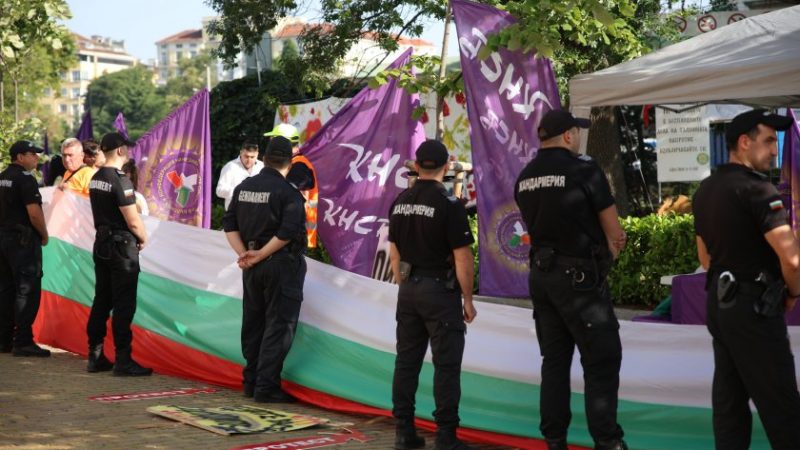 14 июля — третий день протестов Конфедерации независимых профсоюзов Болгарии