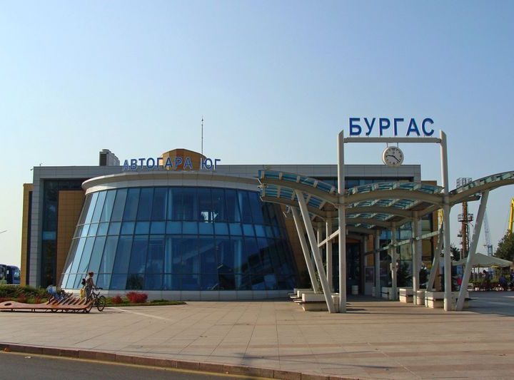 Сарафово — автовокзал Юг (Бургас) — пеший обзор