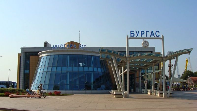Сарафово — автовокзал Юг (Бургас) — пеший обзор
