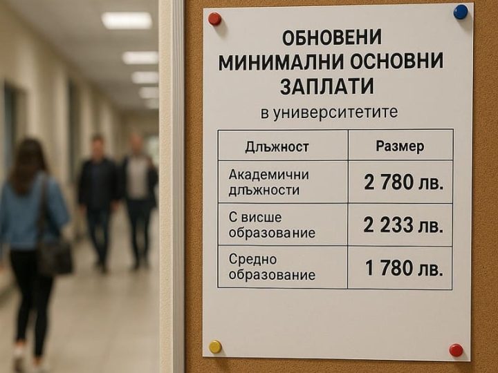 Увеличение зарплат в государственных вузах