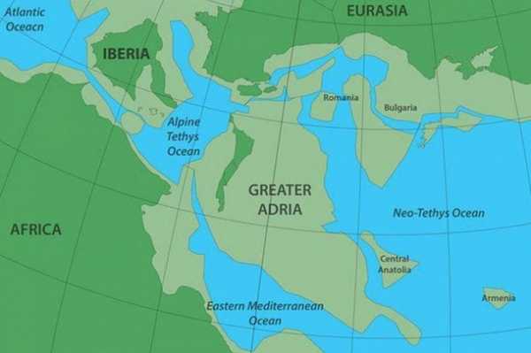 Древний континент обнаружен под Европой